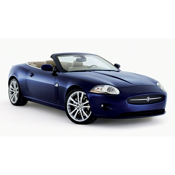 2006 Jaguar XK Convertible Car - 24x36 Inch Laminated Poster - Stunning Detail and Bold Colors
