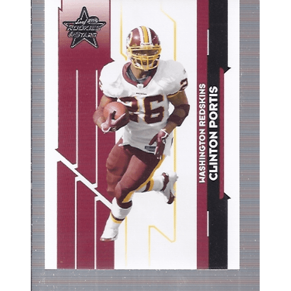 2006 Leaf Rookies and Stars #100 Clinton Portis NFL Football Trading Card