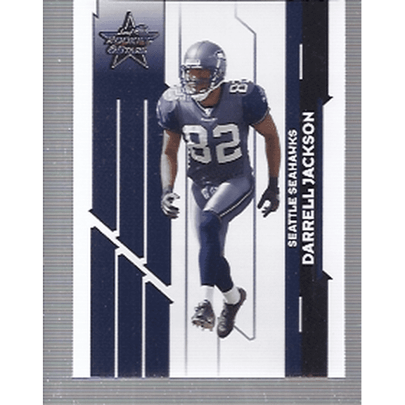 2006 Leaf Rookies and Stars #90 Darrell Jackson NFL Football Trading Card