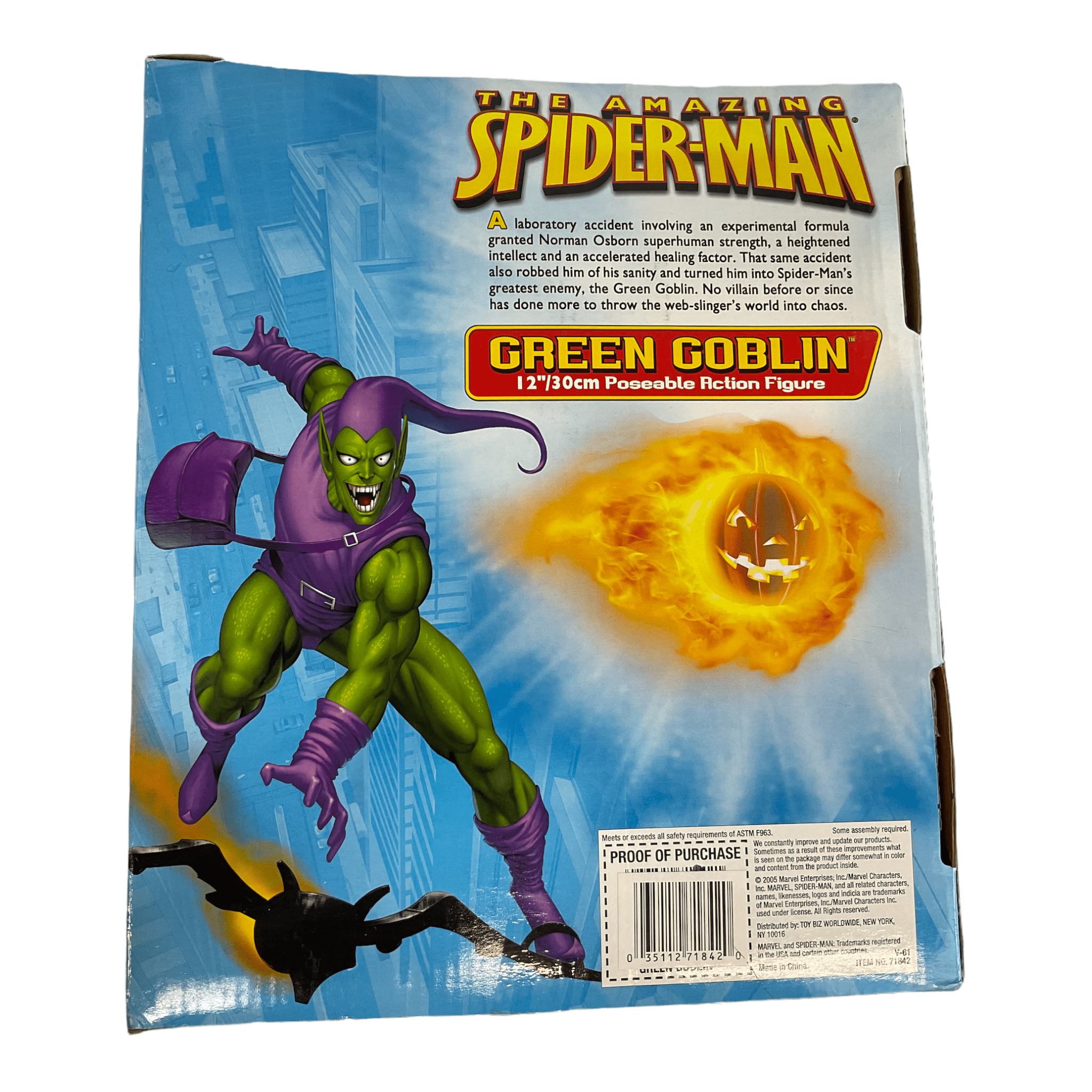Green Goblin Poseable Action Figure - Marvel Comics The