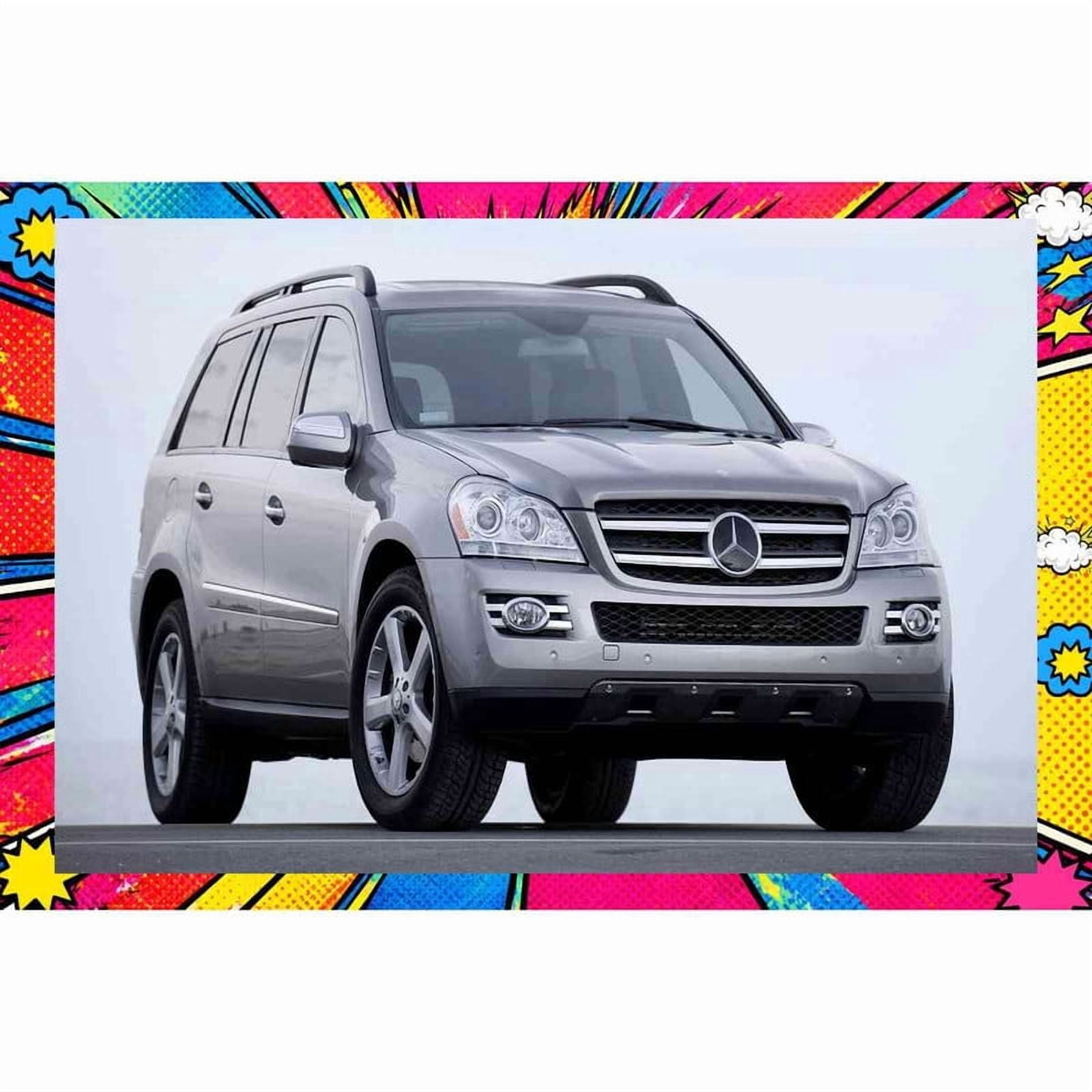 Gl Color Car 2006 Mercedes-Benz GL Class Style A - Pop Art Edition | 12x18 Inch ...