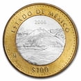 thumbnail image 1 of 2006 Mexico Bimetal 100 Pesos Estado de Mexico BU (2nd Edition), 1 of 2