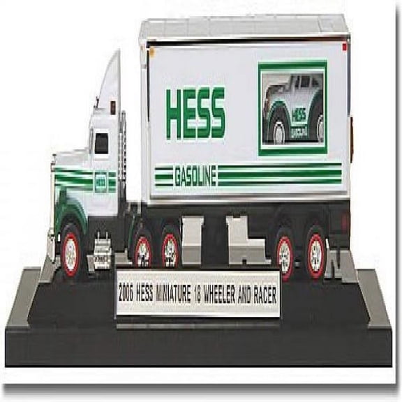 2006 Miniature Hess 18 Wheeler and Racer