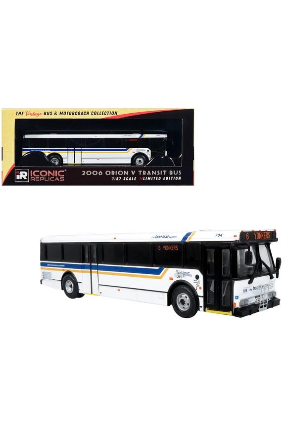 2006 Orion V Transit Bus Westchester, NY Bee-Line "6 Yonkers" Limited Edition 1/87 (HO) Diecast Model