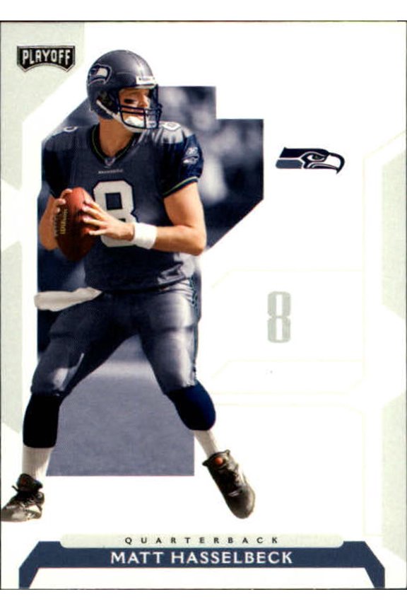 2006 Playoff NFL Playoffs #40 Matt Hasselbeck NFL Football Trading Card