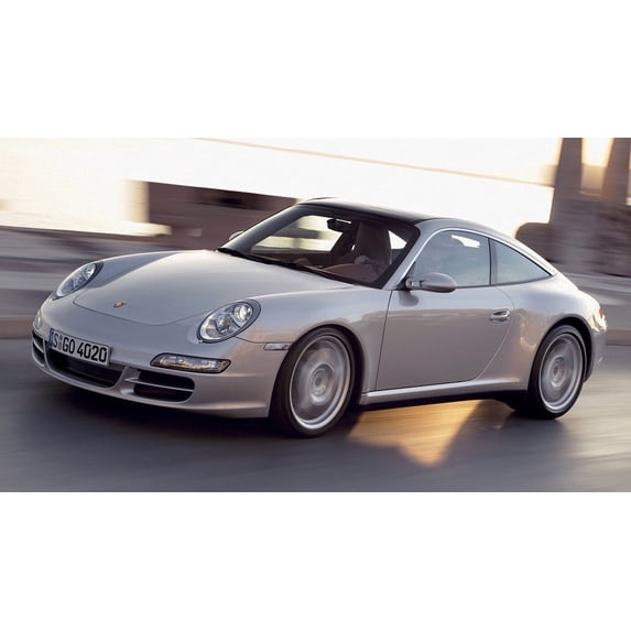 2006 Porsche 911 Targa S Style B - 20x30 Inch Laminated Poster - Stunning Detail and Bold Colors
