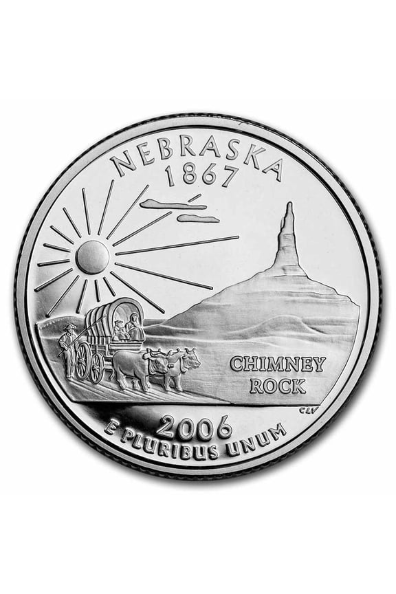 2006-S Nebraska State Quarter Gem Proof (Silver)