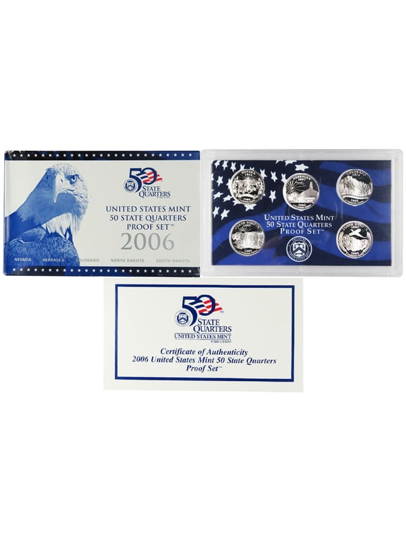 2006-S U.S. Clad State Quarters Proof Set
