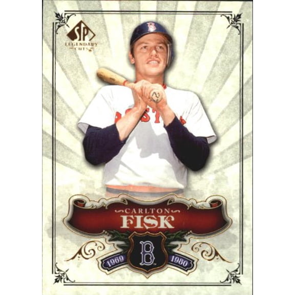 2006 SP Legendary Cuts #25 Carlton Fisk MLB Baseball Trading Card