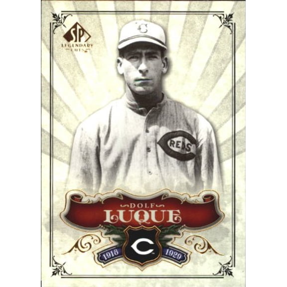 2006 SP Legendary Cuts #67 Dolf Luque MLB Baseball Trading Card