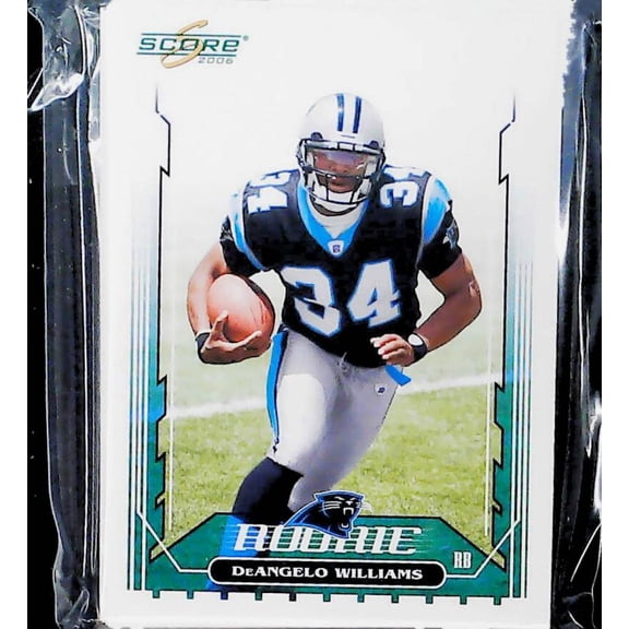 2006 Score Carolina Panthers Team Set 12 Cards DeAngelo Williams RC