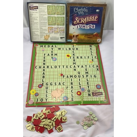 2006 Scrabble Junior Charlottes Web Game