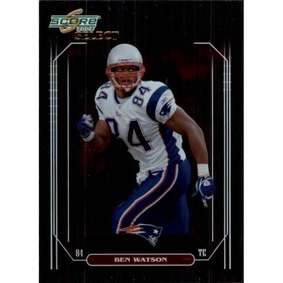 2006 Select #166 Ben Watson NFL Football Trading Card