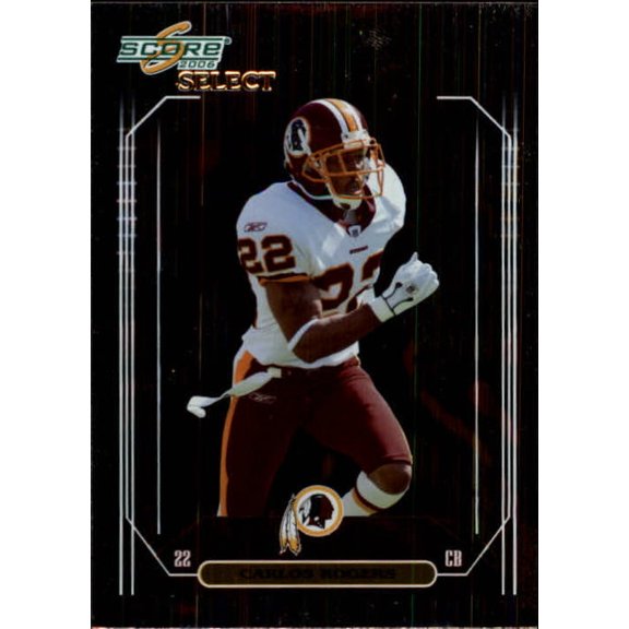 2006 Select #281 Carlos Rogers NFL Football Trading Card