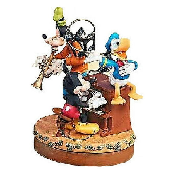 2006 Sing-Along Pals (Mickey, Donald, and Goofy) Hallmark Keepsake Christmas Tree Ornament - QXD8316