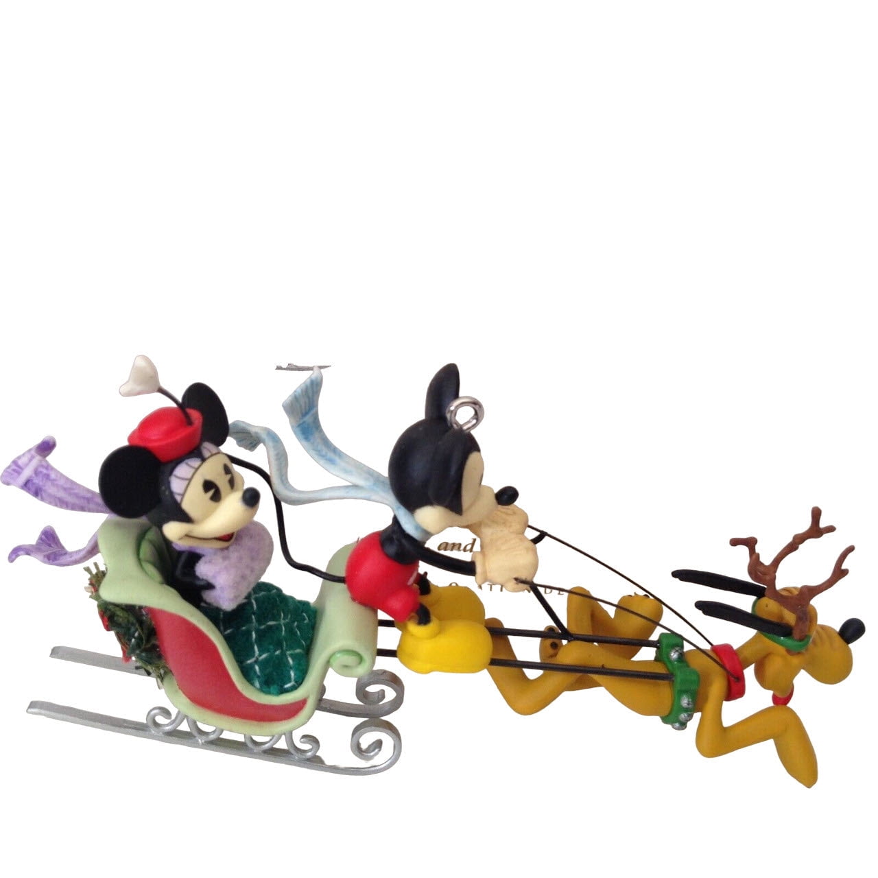 ディズニー 1994 CHRISTMAS WALTZミッキー ミニー 置物