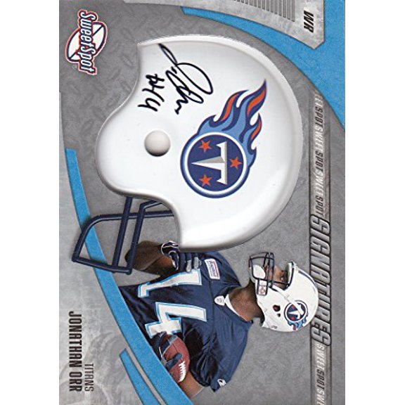 2006 Sweet Spot #OR Jonathan Orr Rookie AUTO Autograph NFL Football Trading Card