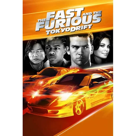 2006 The Fast And The Furious Tokyo Drift Movie Poster Sean Neela Han UNFRAMED PAPER POSTER