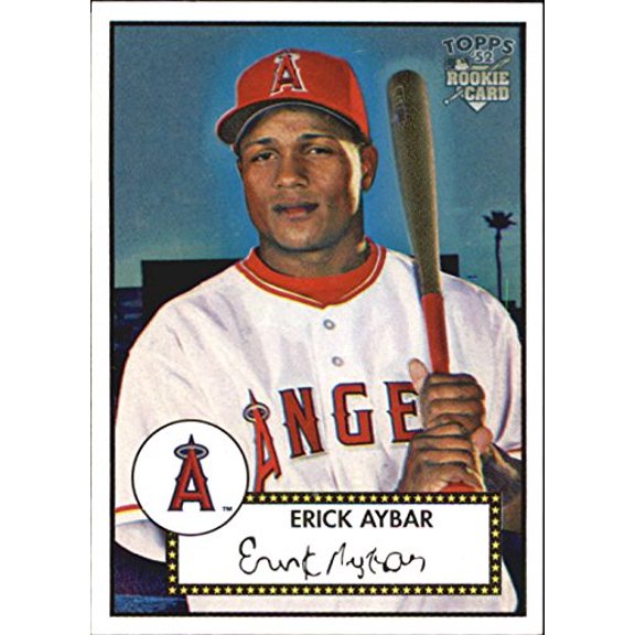 2006 Topps 52 #166 Erick Aybar RC MLB Baseball Trading Card