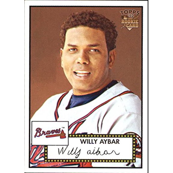 2006 Topps 52 #52A Willy Aybar RC MLB Baseball Trading Card