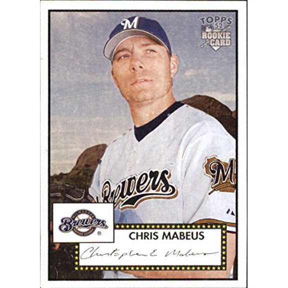 2006 Topps 52 #82 Chris Mabeus RC MLB Baseball Trading Card