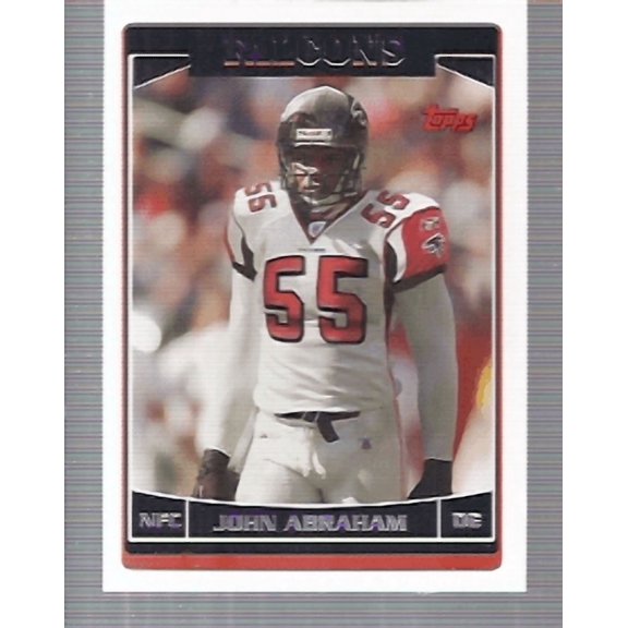 2006 Topps #59 John Abraham NFL Football Trading Card