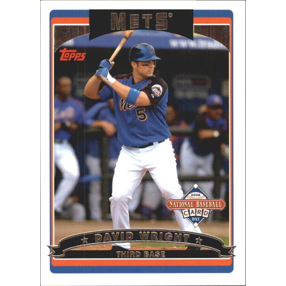 2006 Topps National Baseball Card Day #9 David Wright MLB Baseball Trading Card