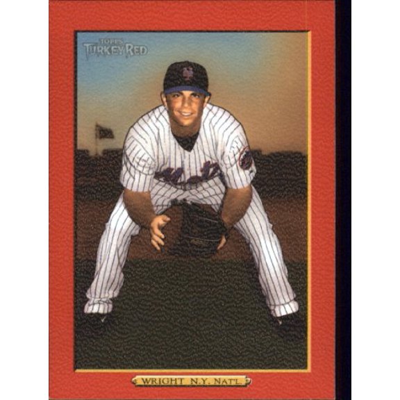 2006 Topps Turkey Red Red #530 David Wright MLB Baseball Trading Card