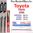 thumbnail image 1 of 2006 Toyota Yaris Wiper Blades (Set of 3) w/Rear Wiper, 1 of 3