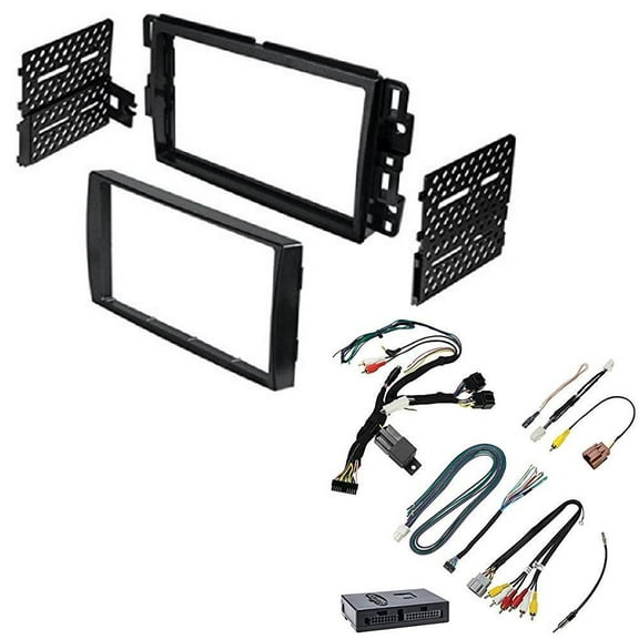 2006 - UP GM DATA RADIO INTERFACE HARNESS w/ SWC WITH INSTALLATION DASH KIT