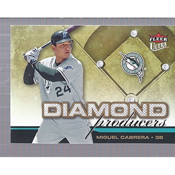 2006 Ultra Diamond Producers #DP12 Miguel Cabrera MLB Baseball Trading Card