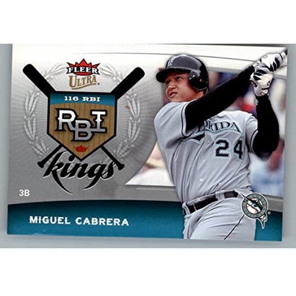 2006 Ultra RBI Kings #RBI13 Miguel Cabrera MLB Baseball Trading Card