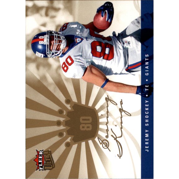 2006 Ultra Scoring Kings #SKJS Jeremy Shockey NFL Football Trading Card