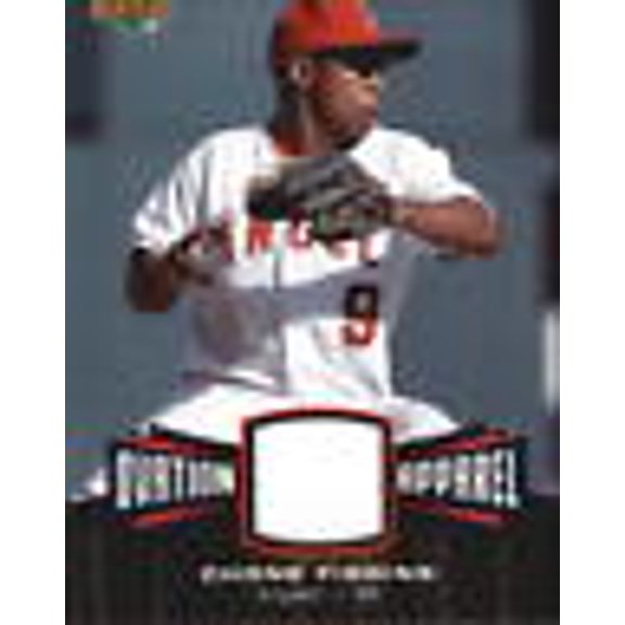 2006 Upper Deck Ovation Apparel #CF Chone Figgins Jersey MLB Baseball Trading Card