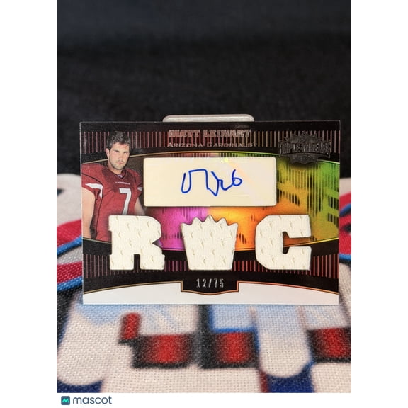 2006 Upper Deck SPx Rookie Winning Materials Matt Leinart 12/75 Patch