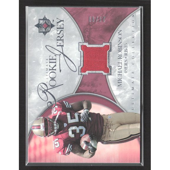 2006 Upper Deck Ultimate Collection Ultimate Rookie Jersey Michael Robinson #UR-MR Memorabilia Jersey