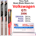 thumbnail image 1 of 2006 Volkswagen GTI Beam Blade Wipers (Set of 3) w/Rear Wiper, 1 of 3