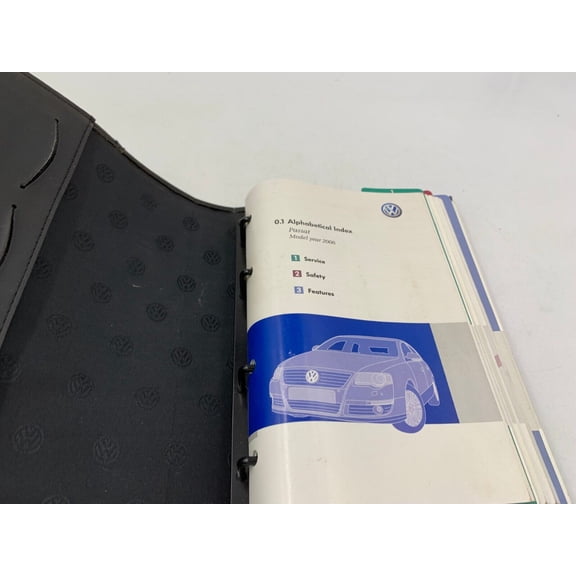 2006 Volkswagen Passat Owners Manual Handbook Set with Case OEM F02B05056