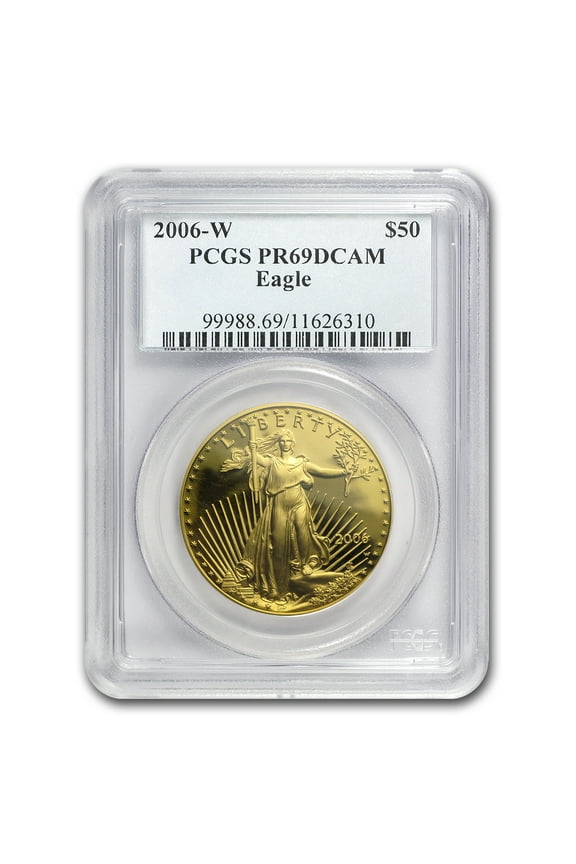 2006-W 1 oz Proof American Gold Eagle PR-69 DCAM PCGS