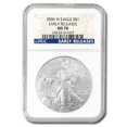 thumbnail image 1 of 2006-W Burnished American Silver Eagle MS-70 NGC (ER), 1 of 3