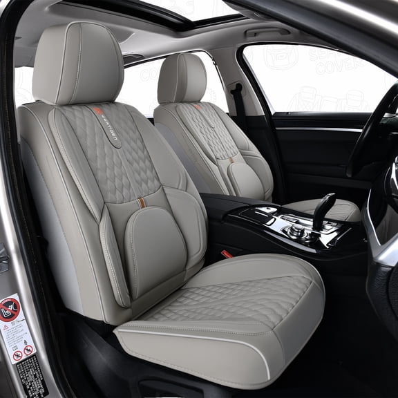 2006 for Toyota Rav4 Car Seat Covers Synthetic Leather Upholstery Protection Custom Fit Cushioned Support Airbag Safe Design