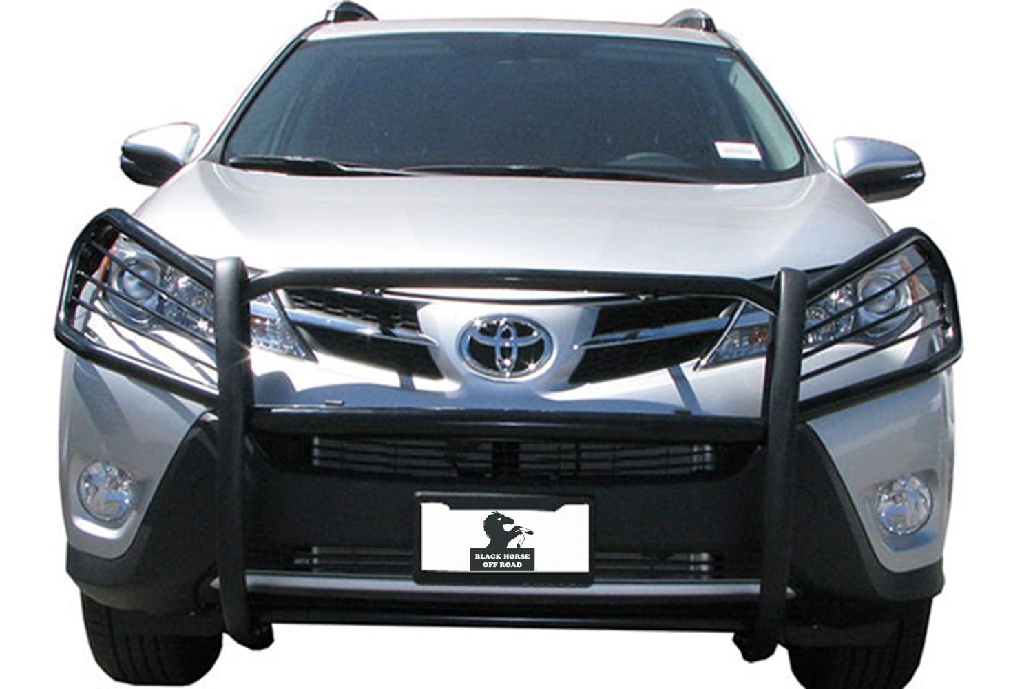 2006 to 2017 Toyota RAV4 Black Horse Off Road Grille Guard in Black