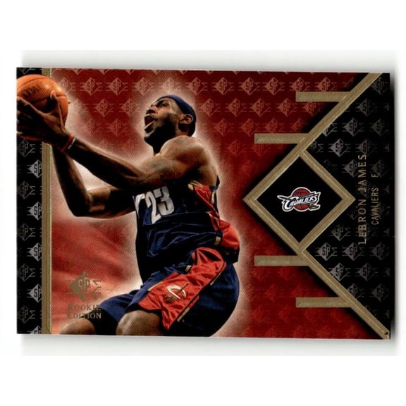 2007-08 SP Rookie Edition #9 LeBron James NBA Basketball Trading Card