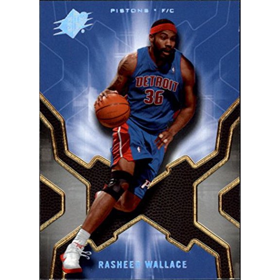 2007-08 SPx #4 Rasheed Wallace NBA Basketball Trading Card