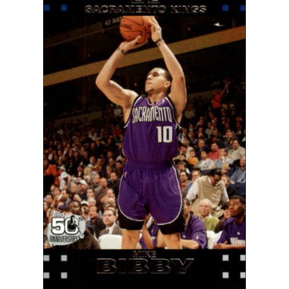 2007-08 Topps #37 Mike Bibby NBA Basketball Trading Card