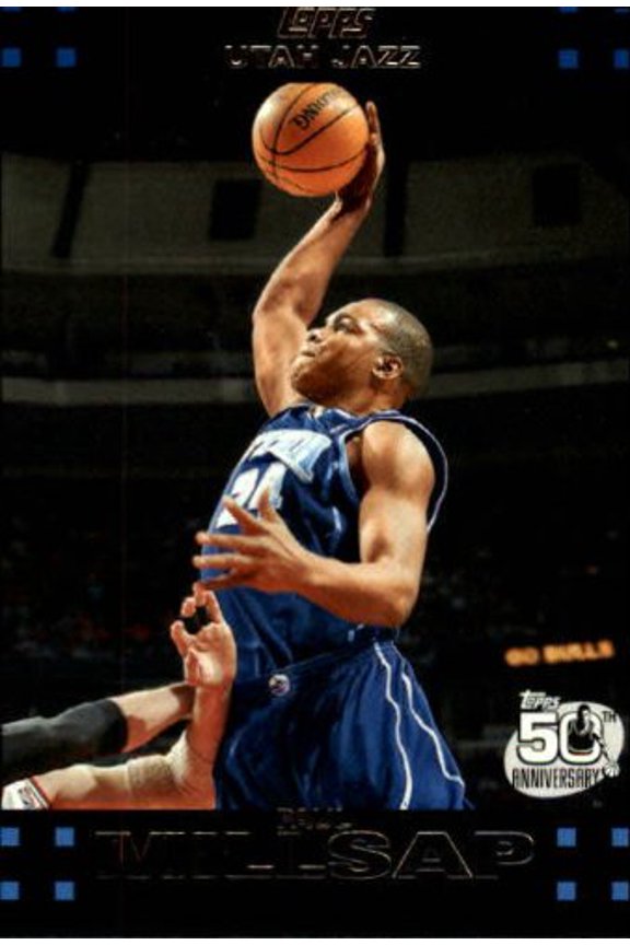 2007-08 Topps #43 Paul Millsap NBA Basketball Trading Card