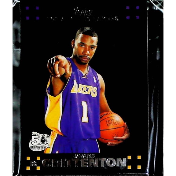 2007-08 Topps NBA Los Angeles Lakers Team Set Includes Rookies (Hand Collated) of 6 Cards: 24 Kobe Bryant 55