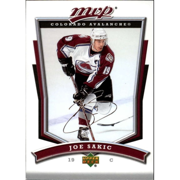 2007-08 UD MVP Colorado Avalanche Team Set 12 Cards