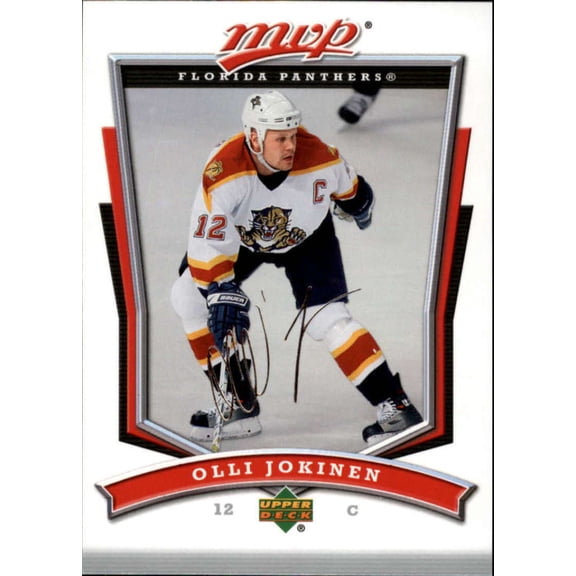2007-08 UD MVP Florida Panthers Team Set 9 Cards