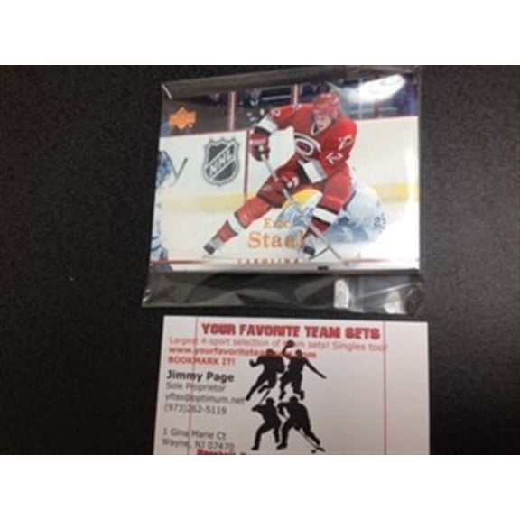 2007-08 Upper Deck Carolina Hurricanes Team Set No SP 13 Cards